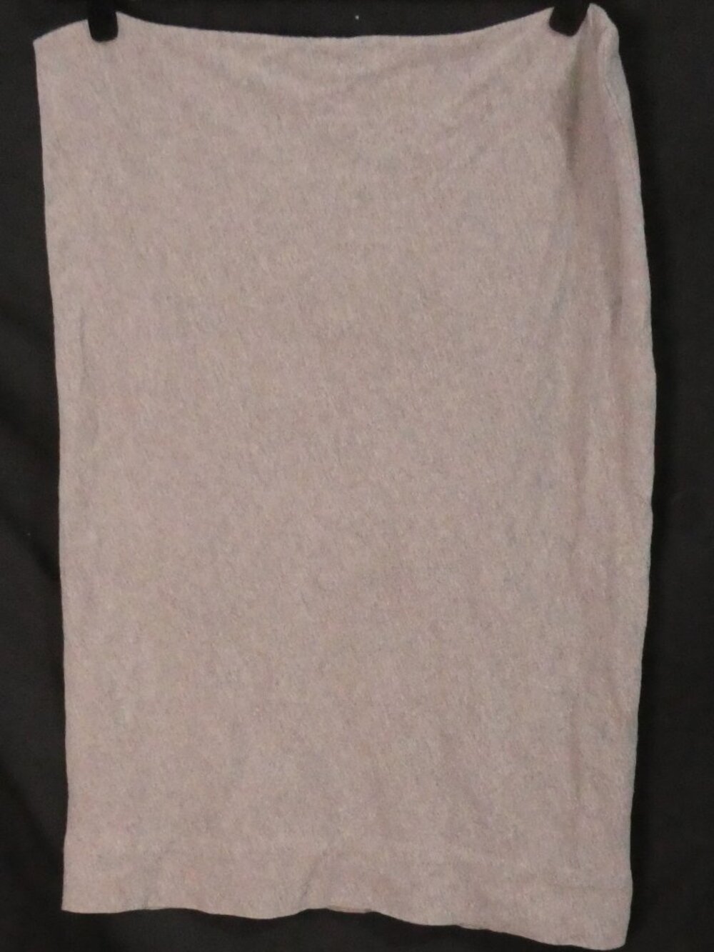 Cozy Heather Grey Jersey Knit Pillowcase Cover - Standard Size